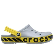Klapki i japonki męskie - Klapki Crocs Bayaband Racer Band Clog 211182-007 - szare - miniaturka - grafika 1