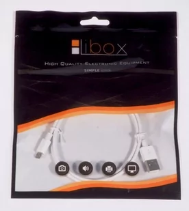 Libox Kabel USB Libox microUSB 1m biały LB0067B - Kable USB - miniaturka - grafika 3
