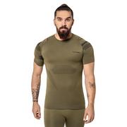 Odzież taktyczna i umundurowanie - Spaio - Koszulka termoaktywna T-shirt Tactical - Forest Green - miniaturka - grafika 1