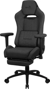 Fotel Aerocool FOTEL AEROCOOL ROYAL AeroWeave ASH BLACK - Fotele gamingowe - miniaturka - grafika 1