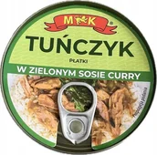 Konserwy i dania rybne - Tuńczyk Płatki W Zielonym Sosie Curry 150g MK - miniaturka - grafika 1