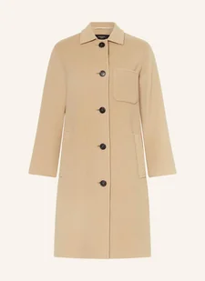 Weekend Max Mara Płaszcz Wełniany Zenone beige - Płaszcze damskie - miniaturka - grafika 1