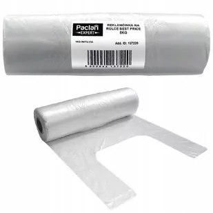 Reklamówki Zrywki Jednorazowe W Rolce Mocne Do 5Kg - Folia, papier śniadaniowy, serwetki - miniaturka - grafika 1