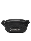 Nerki - LOVE MOSCHINO Saszetka nerka JC4003PP1NLA000B Czarny - miniaturka - grafika 1