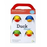 Zabawki do kąpieli - B-Kids Infantino Kaczuszki kąpielowe w domku - miniaturka - grafika 1