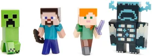 Jada Minecraft 4-pak figurek metalowych - Figurki dla dzieci - miniaturka - grafika 2