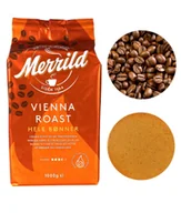 Kawa - Merrild Vienna Roast kawa ziarnista 1kg - miniaturka - grafika 1