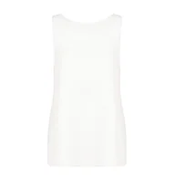 Koszulki i topy damskie - canotte e top donna emporio armani - top - bianco - miniaturka - grafika 1