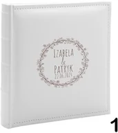 Albumy fotograficzne - Album ślubny wsuwany na 100 zdjęć 10x15 personalizowany 12 wzorów - miniaturka - grafika 1
