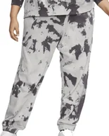 Spodnie sportowe damskie - Spodnie Nike Sportswear Cloud-Dye Jersey Joggers Plus Size DR4979-010 r.2X - miniaturka - grafika 1