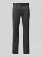 Kurtki męskie - Chinosy o kroju slim fit z wpuszczanymi kieszeniami - miniaturka - grafika 1