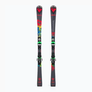 Narty zjazdowe Rossignol HERO ELITE ST TI LTD K + SPX14 czarno-czerwone RRLPH06 - Narty - miniaturka - grafika 1