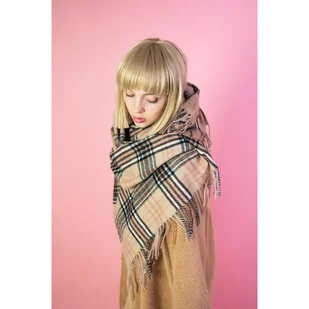 Szal Winter tartan - Apaszki i szaliki damskie - miniaturka - grafika 3