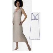 Piżamy ciążowe - 40Settimane Koszula nocna z krótkim rękawem, rozmiar M, różowa - miniaturka - grafika 1