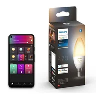Systemy inteligentnych domów - Philips Philips Hue White Ambiance E14 B39 świetlówka - 1 szt. 929002294403 - miniaturka - grafika 1