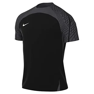 Nike Krótki rękaw Soccer Top M Nk Df Strk23 Top Ss, czarny/antracyt/biały, DR2276-010, M - Koszulki i topy damskie - miniaturka - grafika 1