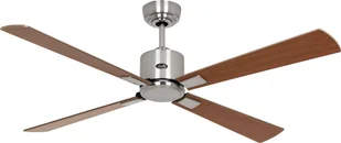 Energooszczędny wentylator sufitowy z pilotem Eco Neo III 132 cm chrom szczotkowany Łopatki orzech / wiśnia - Wentylatory sufitowe - miniaturka - grafika 1