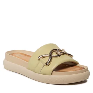 Klapki Nessi 22207 Zielony - Klapki i japonki damskie - miniaturka - grafika 1