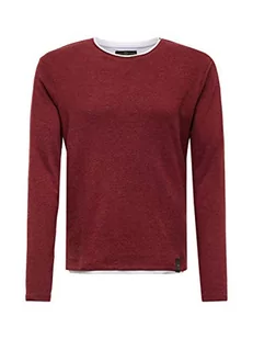 KEY LARGO MSW Sarasota bluza męska, Bordeaux Red (1303), XL - Bluzy męskie - miniaturka - grafika 1