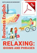 Książki do nauki języka angielskiego - RELAXING: IDIOMS AND PHRASES - miniaturka - grafika 1