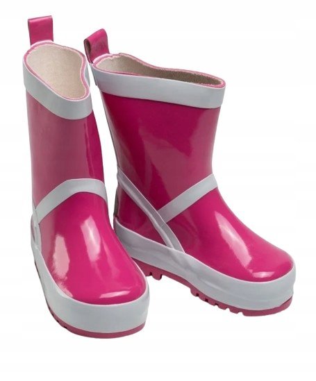 PLAYSHOES KALOSZE DZIECIĘCE RÓŻOWE WYSOKIE WSUWANE 26-27 1JWH