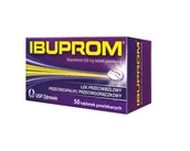 Przeziębienie i grypa - US Pharmacia Ibuprom 200mg 50 szt. - miniaturka - grafika 1