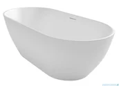 Wanny z hydromasażem - Riho LIMITED Bilbao wanna wolnostojąca BIAŁY MAT 150x75cm B119001105 - miniaturka - grafika 1