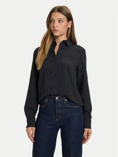 Guess Koszula W5BH80 W2982 Czarny Regular Fit - Koszule damskie - miniaturka - grafika 1