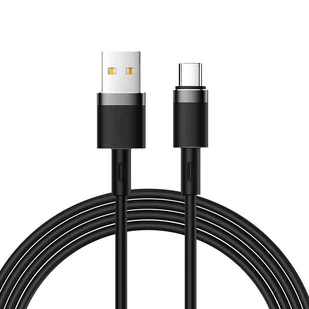 Joyroom kabel przewód USB - USB Typ C Quick Charge 2,4A 1,2m czarny (S-1224N2 Black) - Kable USB - miniaturka - grafika 11