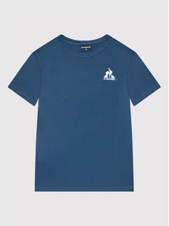 Koszulki i topy damskie - Le Coq Sportif T-Shirt 2210428 Niebieski Regular Fit - grafika 1