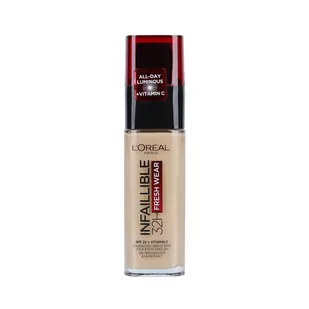 Fresh L'Oréal Paris L'Oréal Paris Infaillible 24H Wear Make-up nr 250 Radiant Sun, wysoka siła krycia, długotrwały efekt, wodoodporny, oddychający, 30 ml - Podkłady do twarzy - miniaturka - grafika 1