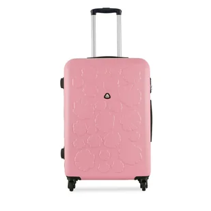 Walizka średnia Semi Line T5697-2 Blady Róż - Walizki - miniaturka - grafika 1