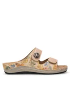 Klapki i japonki damskie - Inblu Klapki PF010100 Różowy - miniaturka - grafika 1