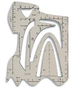 Przybory szkolne - Koh-I-Noor Szablon wykresy funkcji - miniaturka - grafika 1