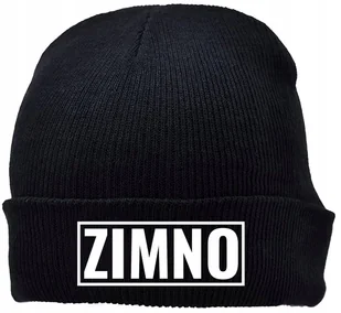 Ciepła Czapka Zimowa Zimno Mi Prezent Y4 - Czapki damskie - miniaturka - grafika 1