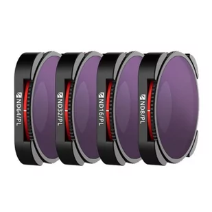 Zestaw 4 filtrów Freewell 4K Bright Day do GoPro HERO11/HERO10/HERO9 (czarny) - Akcesoria do drona - miniaturka - grafika 1