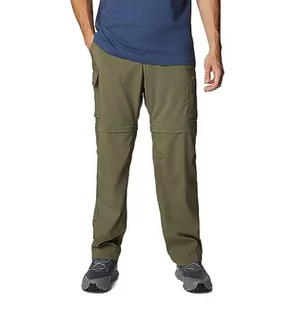 Columbia Męskie spodnie trekkingowe Silver Ridge Utility z odpinanymi nogawkami, zielony (Stone Green), W34/L32, Kamień zielony, 34W / 32L - Spodenki męskie - miniaturka - grafika 1