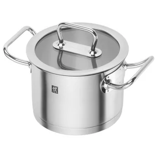 Zwilling Garnek wysoki z pokrywką szklaną Pro 2 L 65123-160-0 - Garnki - miniaturka - grafika 1