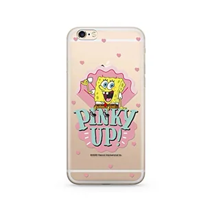 Oryginalne i oficjalnie licencjonowane etui na telefon komórkowy Spongebob do iPhone 6, iPhone 6s, pokrowiec, etui z tworzywa sztucznego TPU silikon, chroni przed uderzeniami i zarysowaniami - Etui i futerały do telefonów - miniaturka - grafika 1