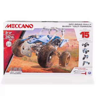 Meccano MULTI zestaw 15 modeli - pojazd terenowy 16210 - Klocki - miniaturka - grafika 1