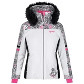 Kurtki i kamizelki sportowe damskie - Kurtka damska Kilpi Lena-W (2022) Rozmiar: S / Kolor: biały - miniaturka - grafika 1