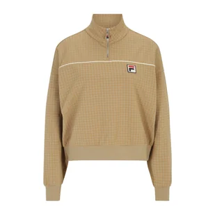 Bluza damska FILA Liebau Aop Half Zip - Bluzy damskie - miniaturka - grafika 1