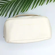 Kosmetyczki, organizery i kuferki - Kosmetyczka elegancka z ekoskóry na zamek YEYE - miniaturka - grafika 1