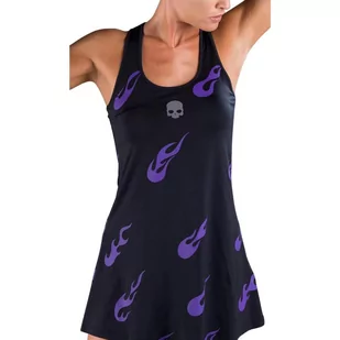 Sukienka tenisowa damska Hydrogen Flames Dress - Tenis ziemny - miniaturka - grafika 1