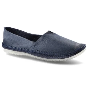 Maciejka, Baleriny, 01930-17/00-0 Granat Jeans, rozmiar 39 - Baleriny - miniaturka - grafika 1