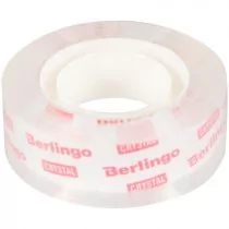 Berlingo Taśma samoprzylepna Cristal 19 mm x 33 m 8 szt. - Taśmy klejące - miniaturka - grafika 1