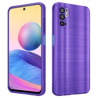 Etui i futerały do telefonów - Pokrowiec Cadorabo do Xiaomi RedMi NOTE 10 5G / POCO M3 PRO 5G w kolorze fioletowym silikonowe etui TPU na telefon komórkowy - miniaturka - grafika 1
