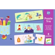 Puzzle - Puzzle trio ŻYCIE CODZIENNE DJ08253 - miniaturka - grafika 1
