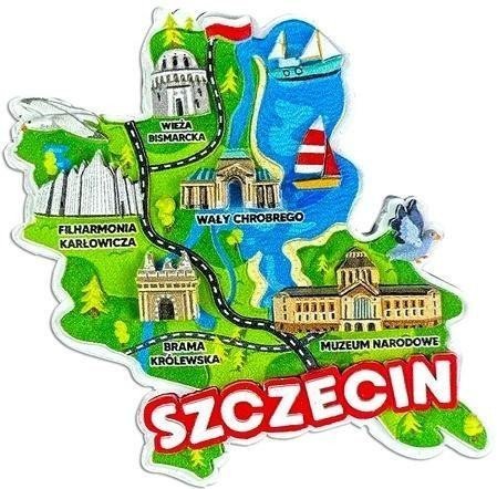 Magnes I love Poland Szczecin ILP-MAG-C-SZCZ-36
