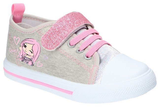 AMERICAN CLUB TEN132 TENISÓWKI TRAMPKI DZIECIĘCE GREY 28